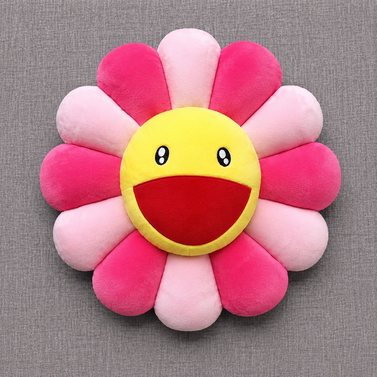 Rainbow Daisy Plush Pillow