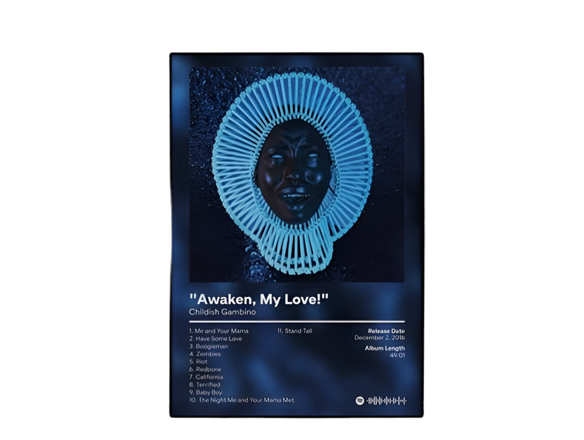 Childish Gambino Spotify Plaque