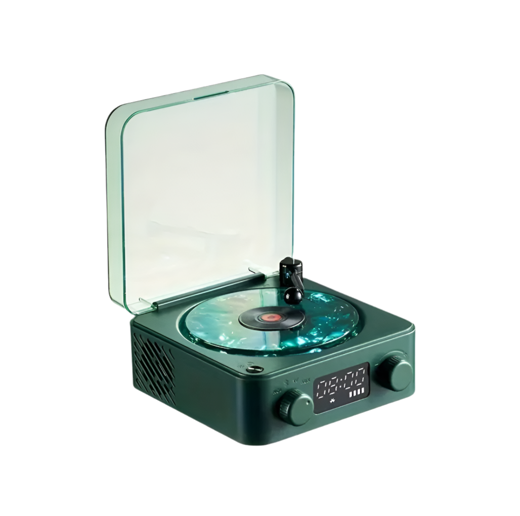 Retro Turntable Bluetooth Speaker