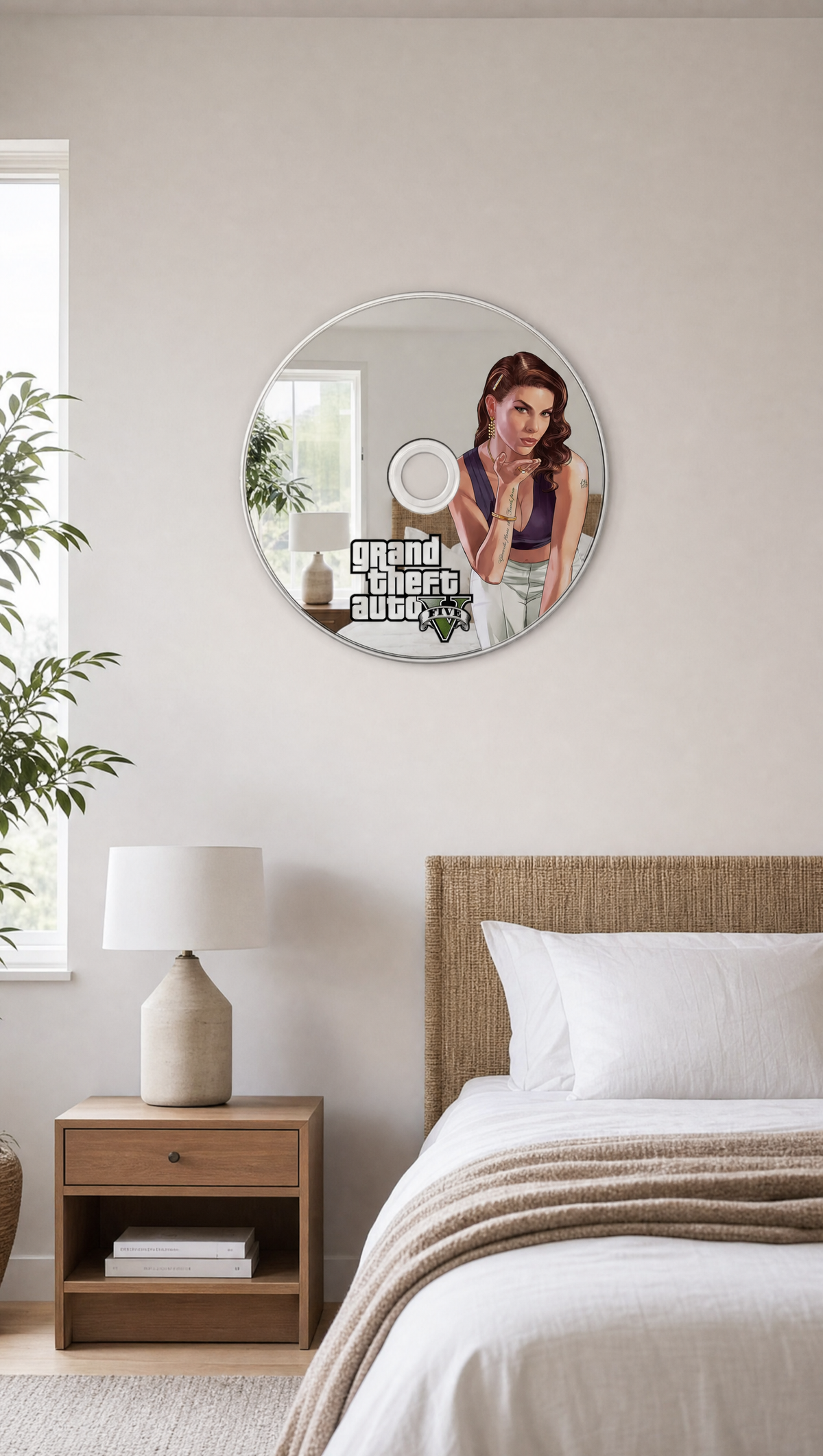 GTA V CD Wall Mirror