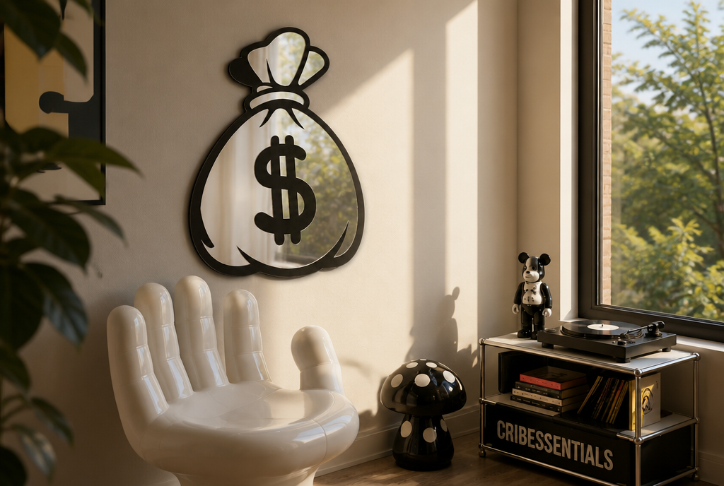 Money Bag Mirror