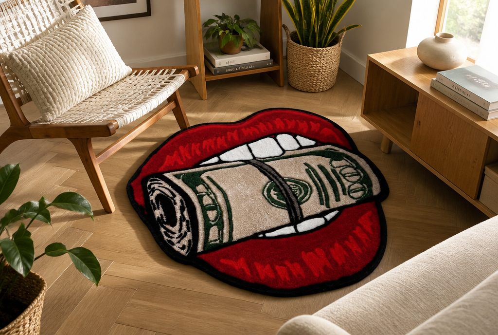 Money Mouth Rug