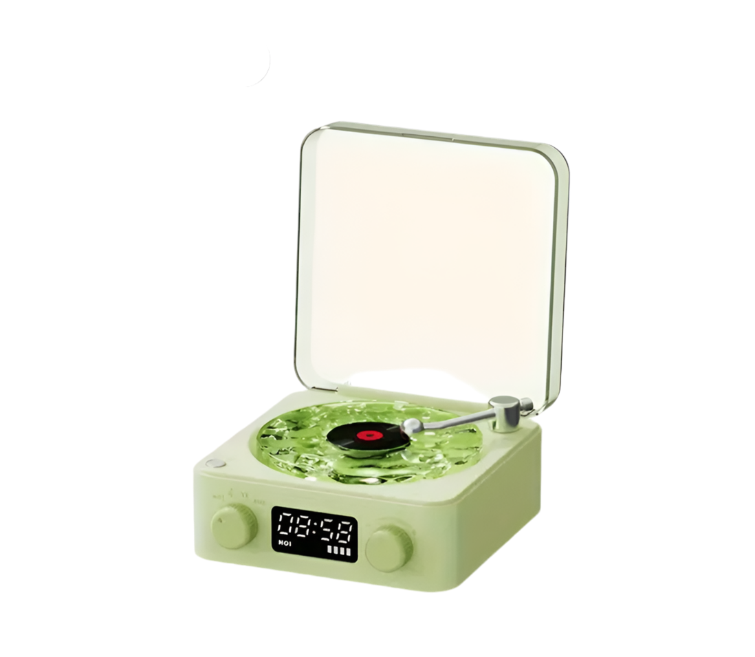 Retro Turntable Bluetooth Speaker