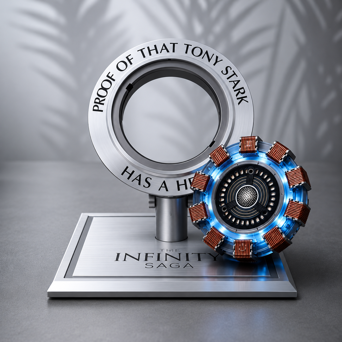 Iron Man Heart Wireless Charging Reactor