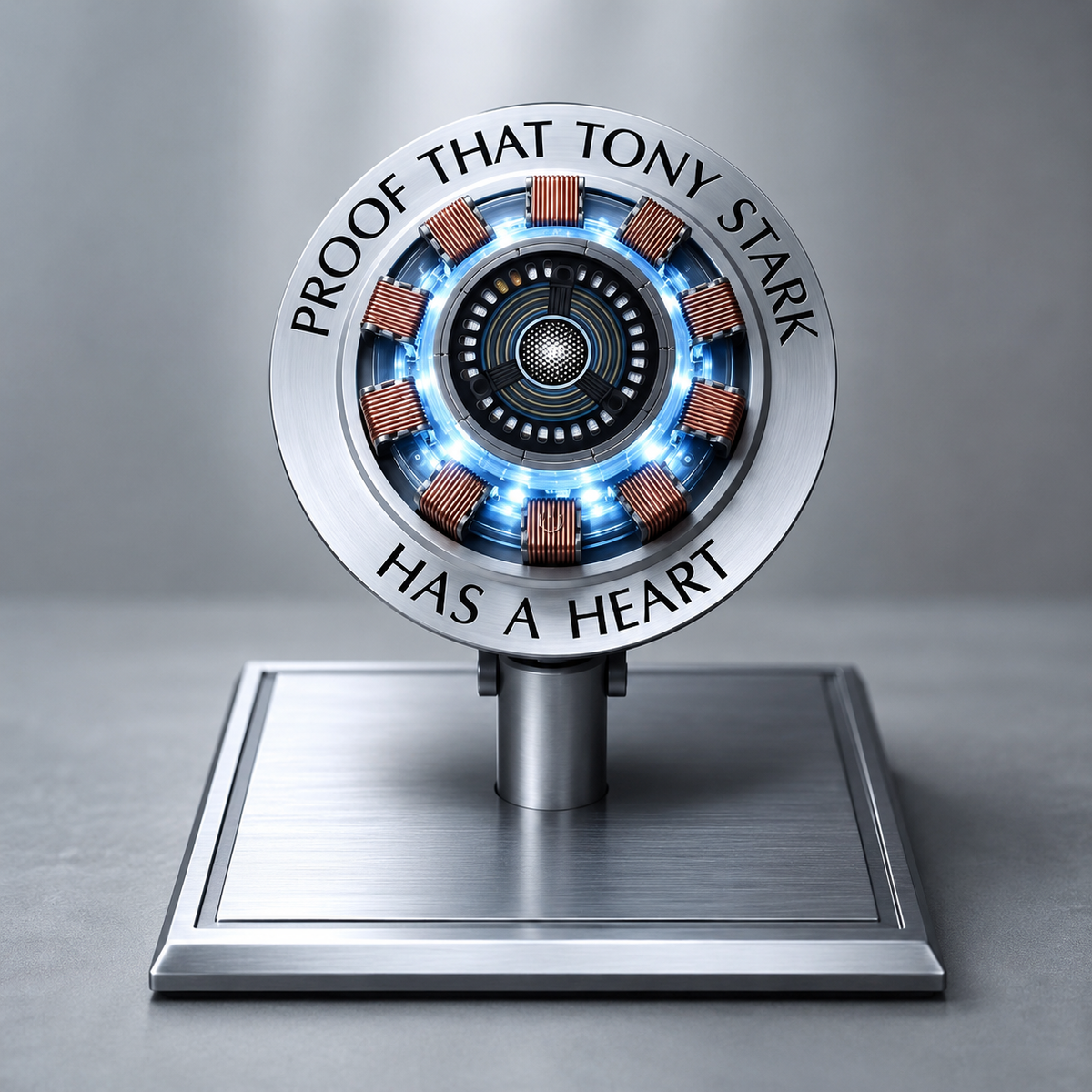 Iron Man Heart Wireless Charging Reactor
