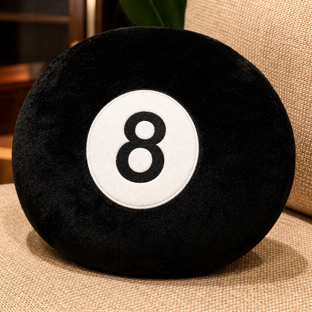 8 Ball Pillow