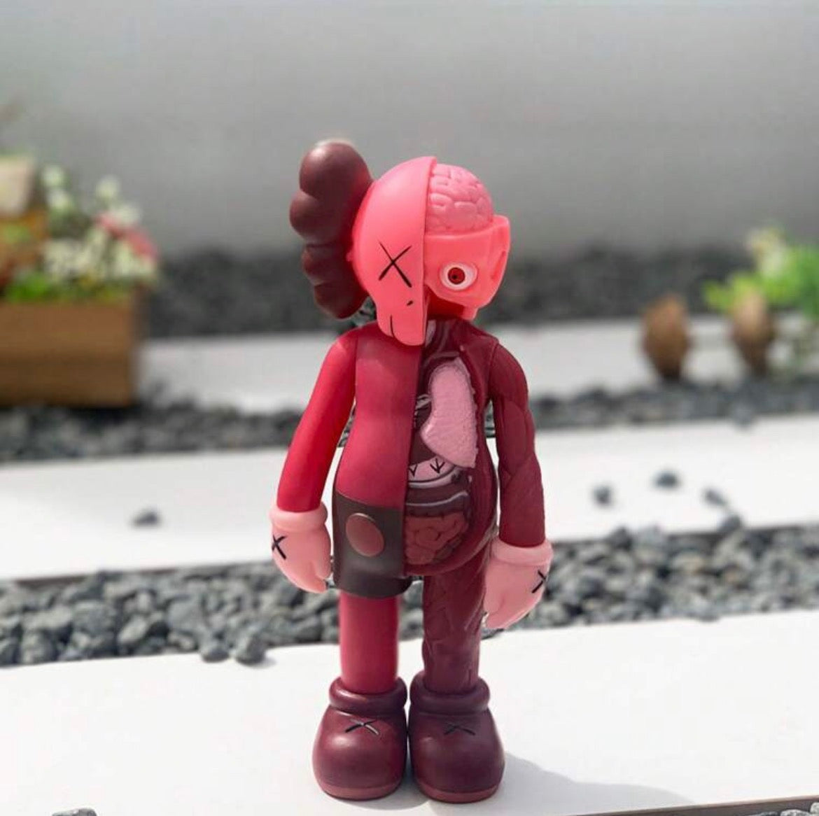 Mini Kaws Statue
