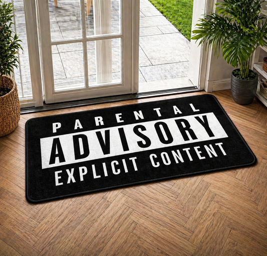 Parental Advisory Rug