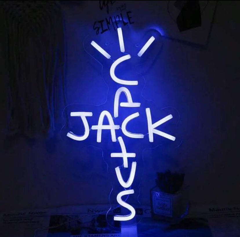 Jack Cactus Neon Light