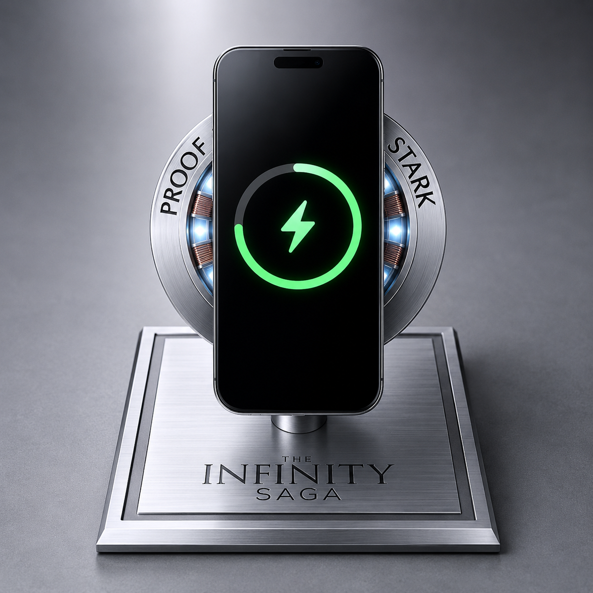 Iron Man Heart Wireless Charging Reactor