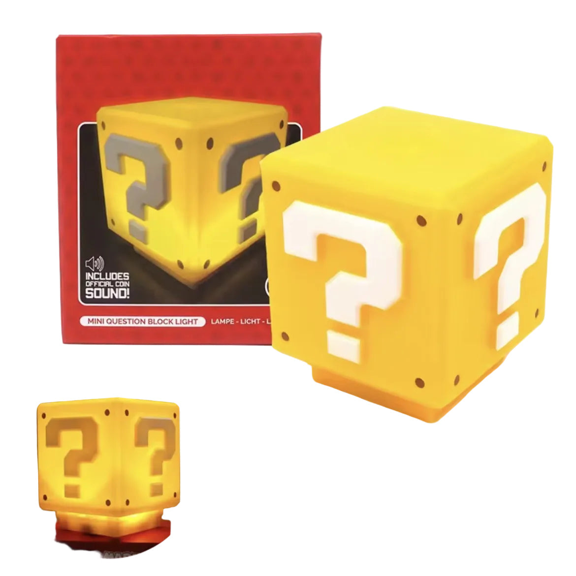 Super Mario Question Block Lamp