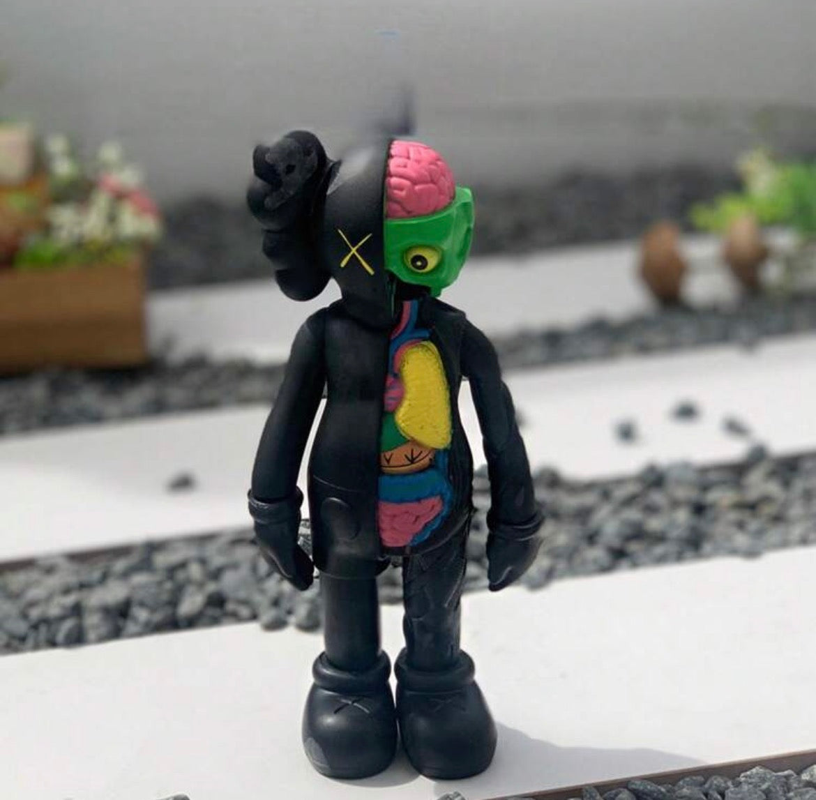 Mini Kaws Statue