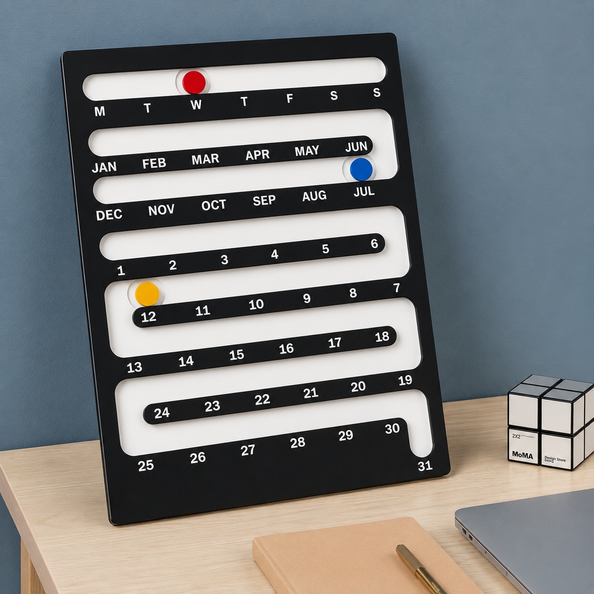 Sliding Perpetual Calendar
