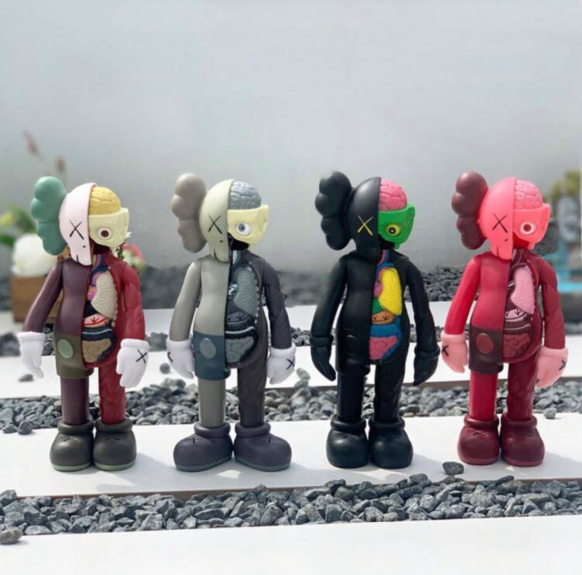 Mini Kaws Statue