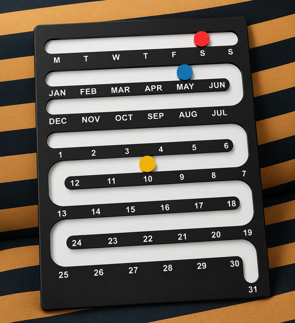 Sliding Perpetual Calendar