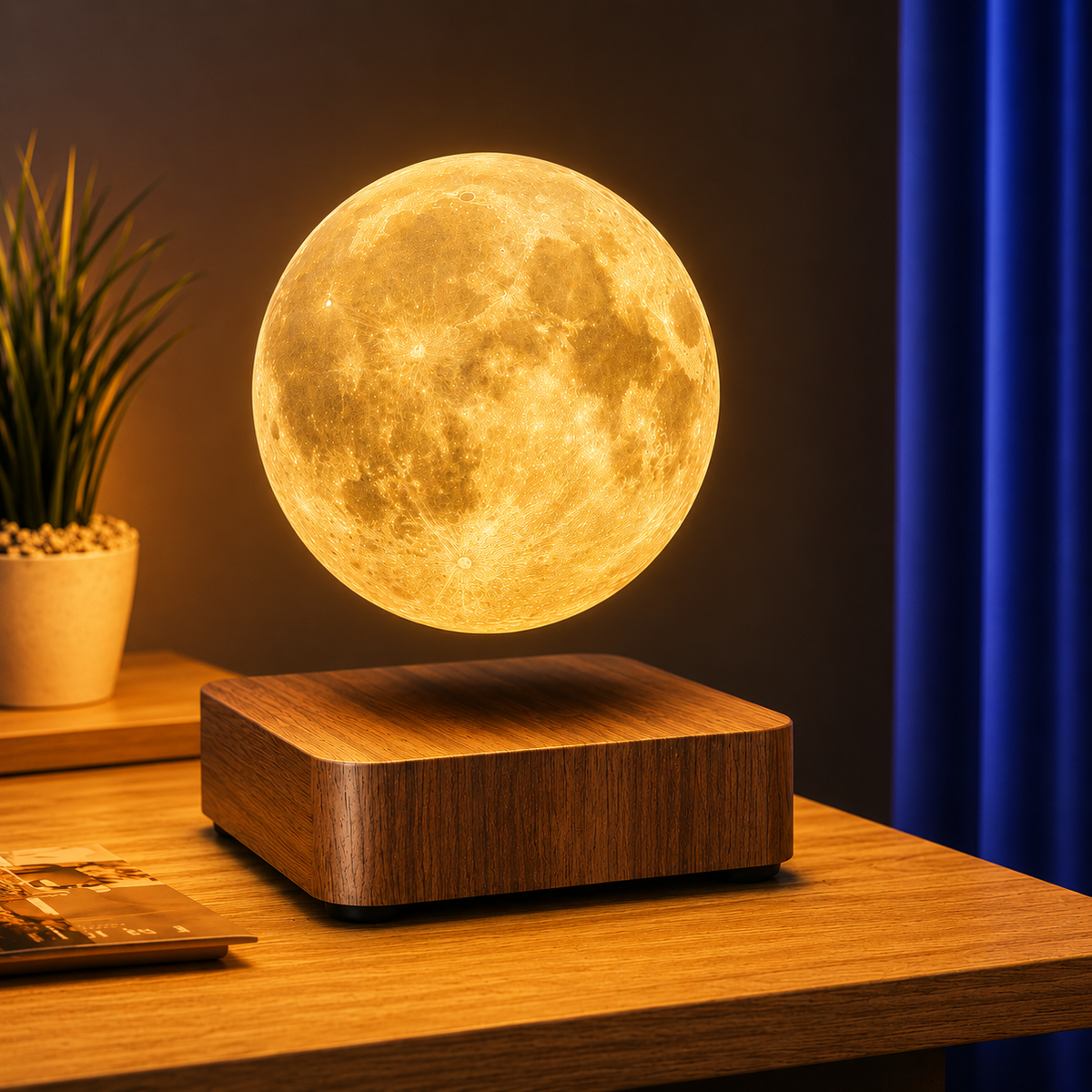 3D Levitation Moon Lamp