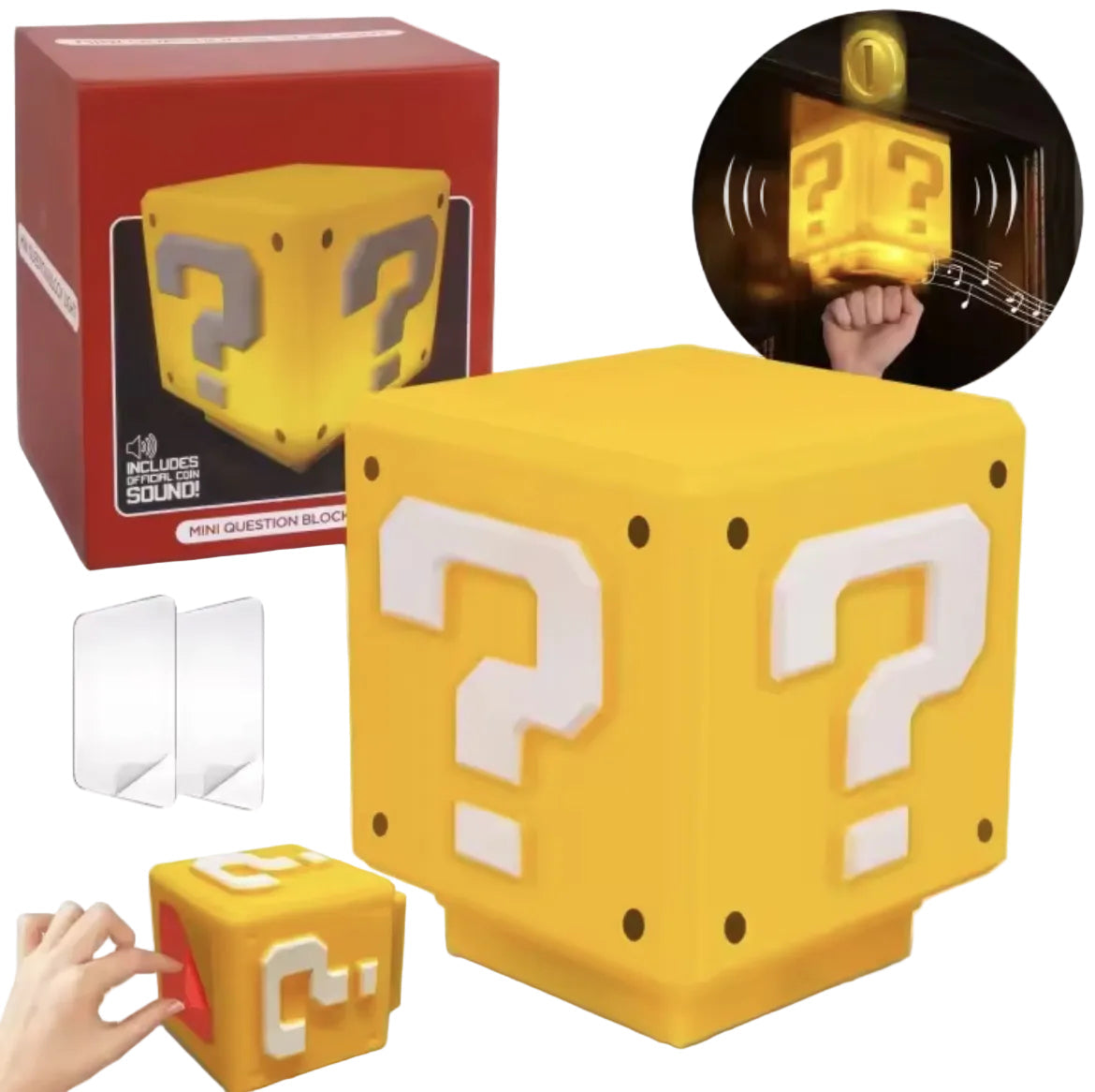 Super Mario Question Block Lamp