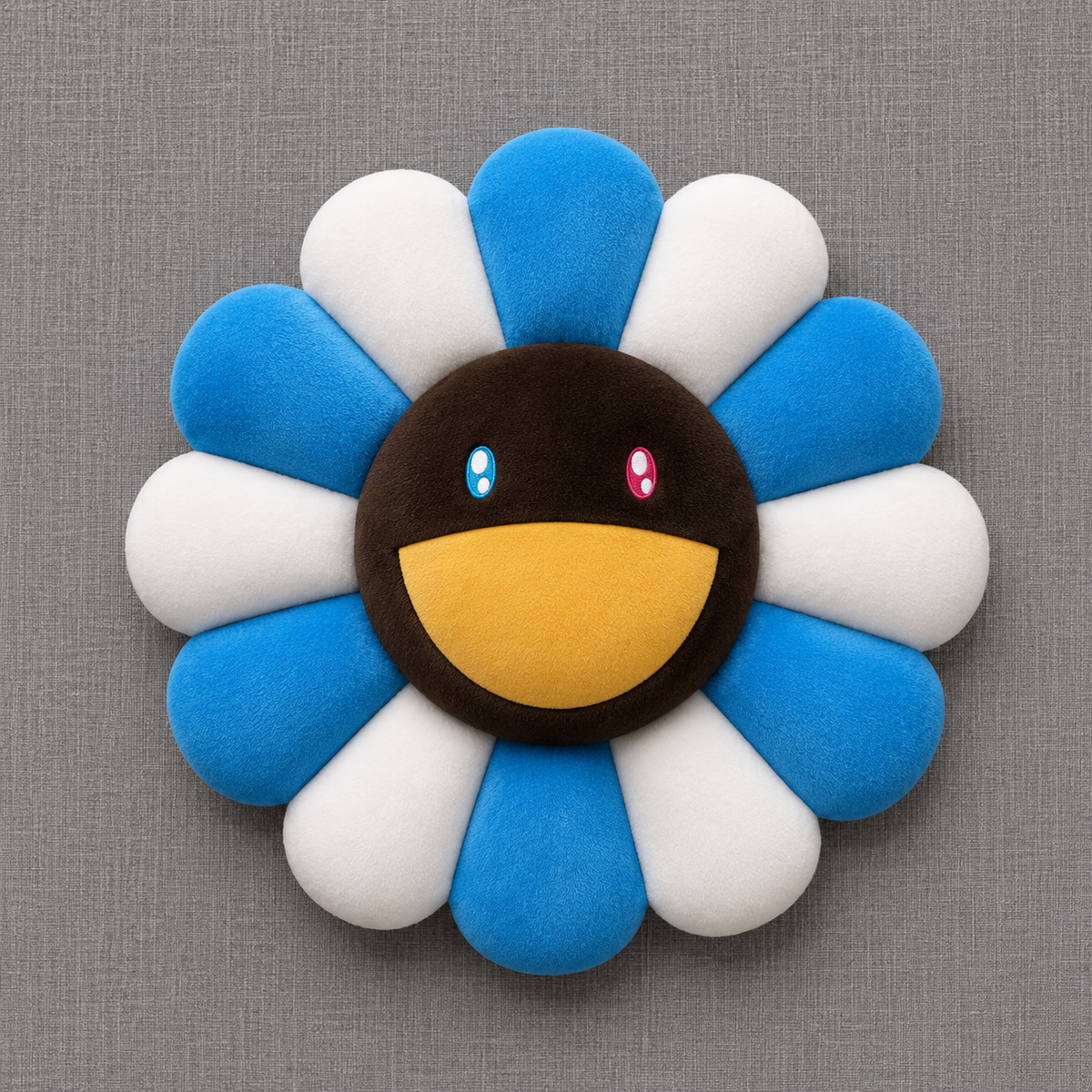 Rainbow Daisy Plush Pillow