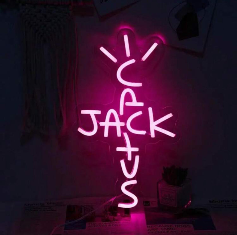 Jack Cactus Neon Light