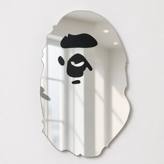 Monkey Head Mirror