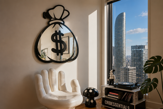 Money Bag Mirror