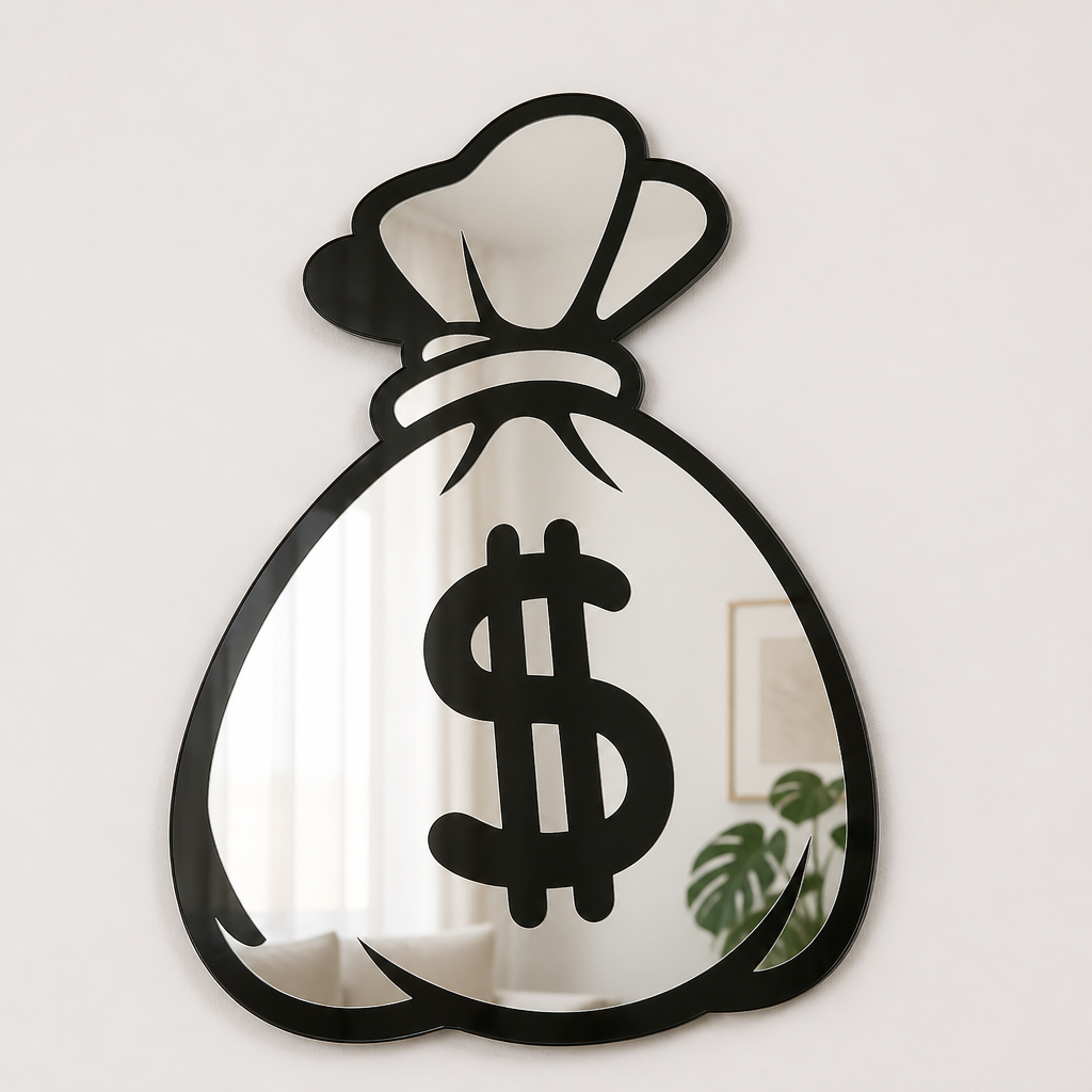 Money Bag Mirror