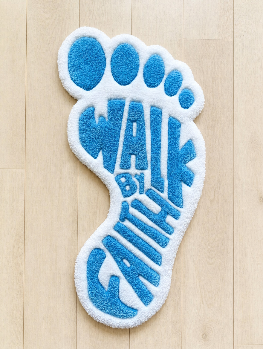 Walk By Faith Rug