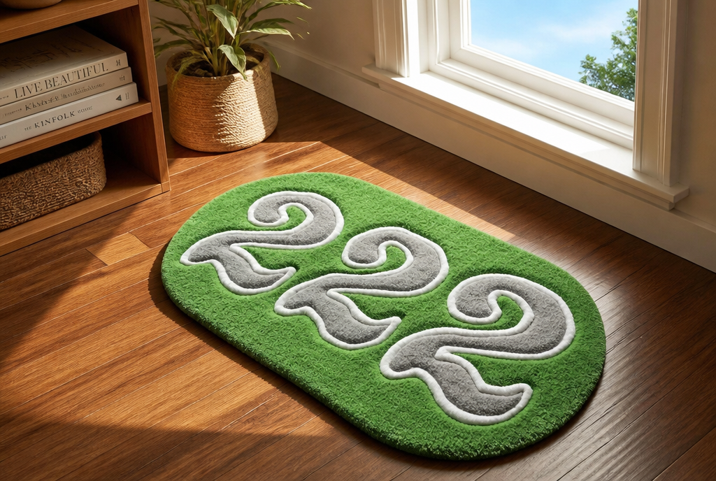 Abstract Swirl Rug
