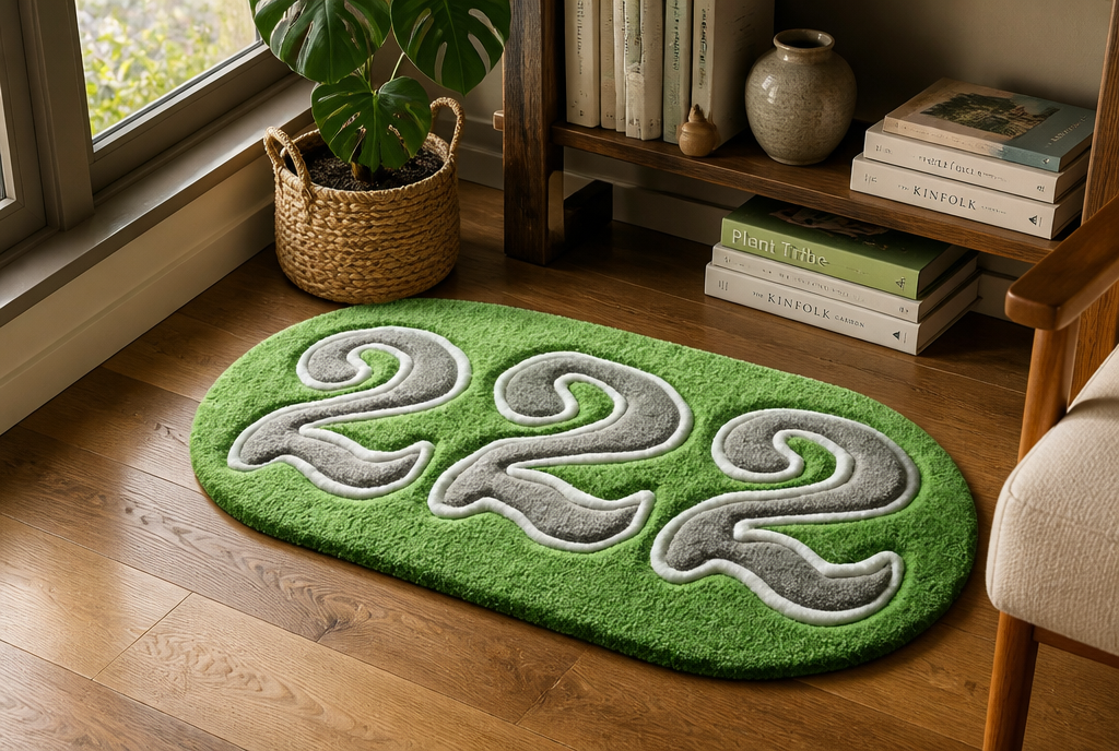 Abstract Swirl Rug