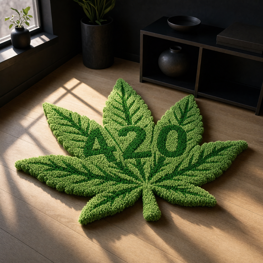 420 Leaf Rug