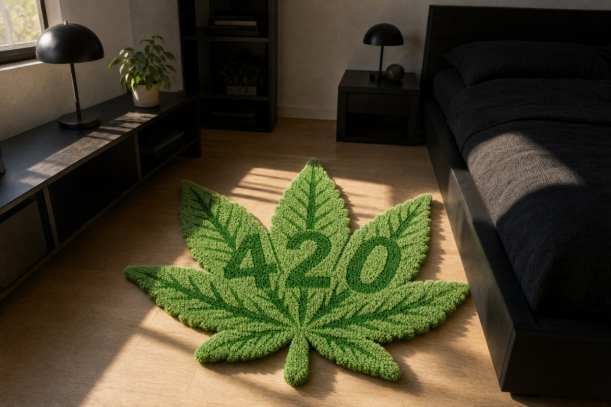 420 Leaf Rug