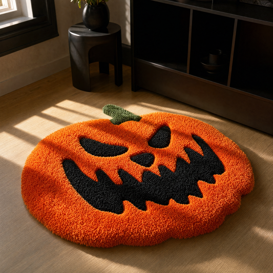 Halloween Pumpkin Rug