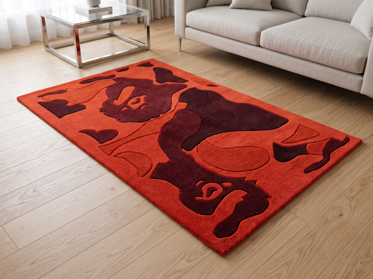 Red Area Rug